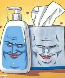 soap and tissue Meme Template