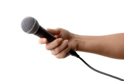 Microphone Meme Template
