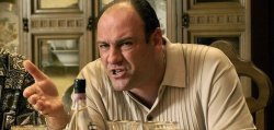 TONY SOPRANO SPEAKS Meme Template