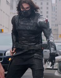 The winter soldier Meme Template
