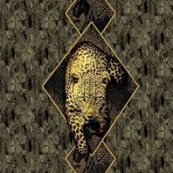 GOLD LEOPARD GOLD FOIL BASE (Roberto Cavalli) Meme Template