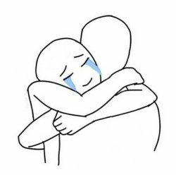 Relief hug Meme Template