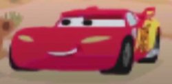 Upgraded lightning McQueen Meme Template