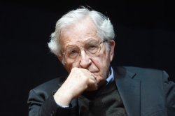 Noam Chomsky judging you Meme Template