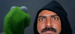Evil Kermit Ser Pajeet Meme Template