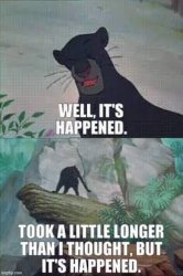 Well, it's happened Meme Template