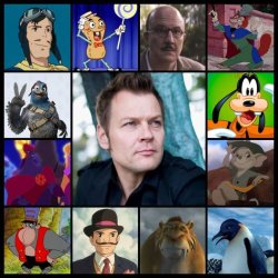 Voice actor chart Meme Template