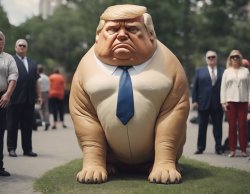 Trump attempts to Wag the Dog to deflect from Epstein Meme Template