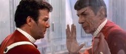 Don't put your hand on the glass, Spock. It sjudges Meme Template
