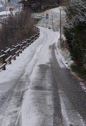 Snowy road Meme Template