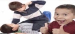 kid watching kid beat up another kid Meme Template
