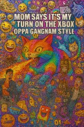 Overstimulation AI Slop Meme Template