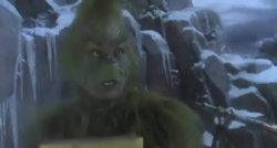 Grinch Tomorrow it Christmas Meme Template