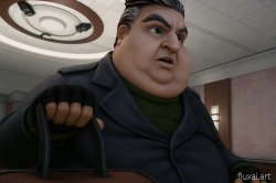 big fat angry aloysius parker Meme Template