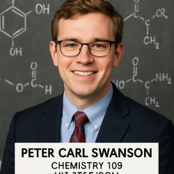 Peter Carl Swanson Chemistry 109 UW Madison Meme Template