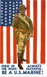 Be a US marine! Meme Template