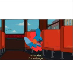 I'm in Danger Mudkip edition Meme Template