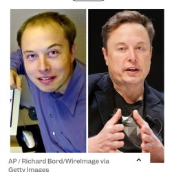 Musk before and after Meme Template