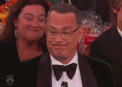 Embarassed Tom Hanks Meme Template