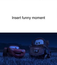 Lightning McQueen And Mater Laugh At What? Meme Template