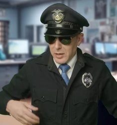 Law by Mike Cop Meme Template