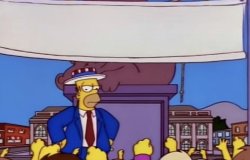 Elect Homer Meme Template