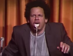 Eric Andre What If it Was Purple Throw Up Meme Template