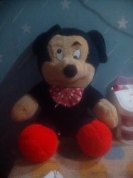 Googly Mickey Meme Template