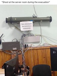 ukraine server room Meme Template