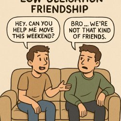 Two friends sitting on a couch. One says: “Hey, can you help me Meme Template