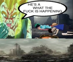 Hes a wtf is happening Meme Template