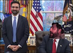 Trump Mamdani Stilgar Dune Lisan al Gaib Meme Template