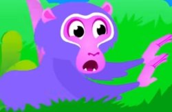 Monkey running Meme Template