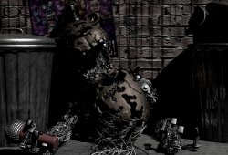 freddy back alley reaction image Meme Template