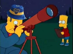 Skinner Bostero con Telescopio Meme Template