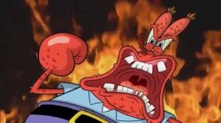 MR KRABS YELLING (TAL_ON VERSION) Meme Template
