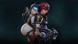 Pregnant Jinx Meme Template