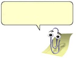 Microsoft paper clip Meme Template