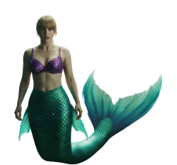 Ariel scared Meme Template