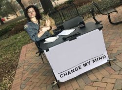 Sigourney Weaver Change my mind Meme Template