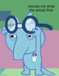 Sniffles Without Glasses Meme Template