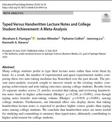 Type vs handwritten notes study Meme Template