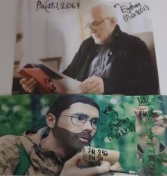 Egehan and FM Haramball (Football Manager Meme Template