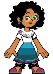 Mirabel Madrigal in Hero 108 Style Meme Template