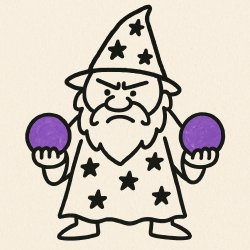 Wizard Balls Meme Template