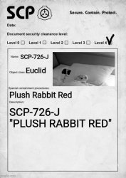 SCP-726-J DOCUMENT Meme Template