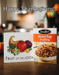 Happy Mandela Effect Thanksgiving Meme Template