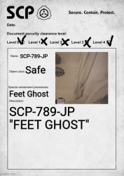 SCP-789-JP Document Meme Template