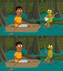 Racist Kermit Meme Template