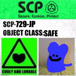 SCP-729-JP LABEL Meme Template